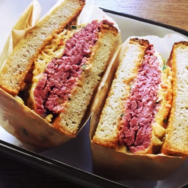 Corned Beef Sandwich.