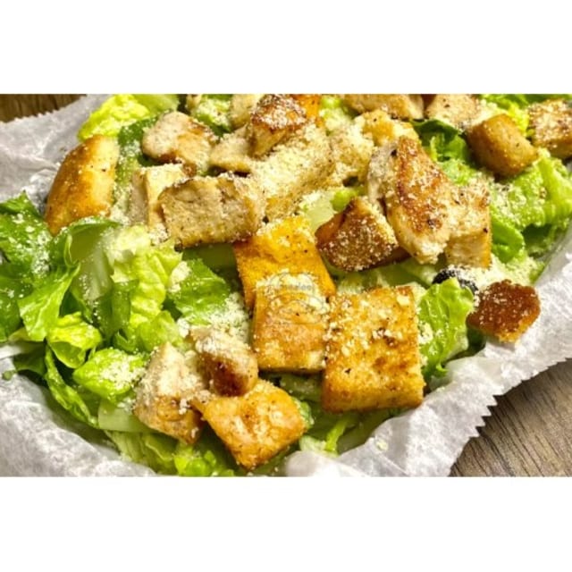 Chicken Caesar Salad.