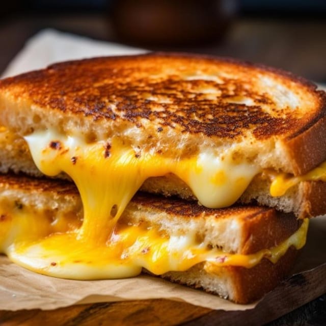 Grilled Cheese Sandwich.