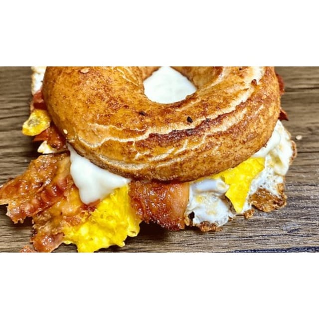 Bacon, Egg & Cheese Sandwich.