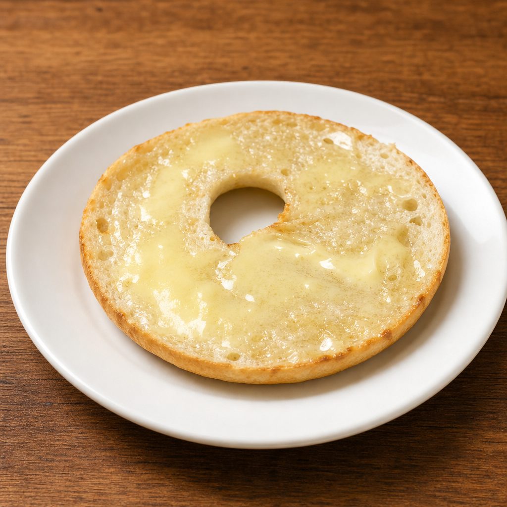 Bagel with Butter.