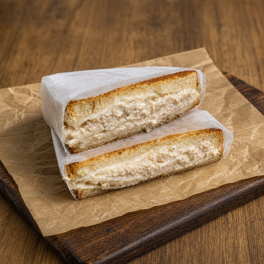 Tuna Melt Sandwich.