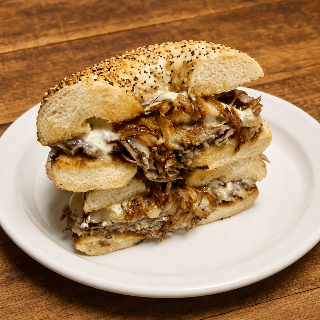 Hot Roast Beef Sandwich.