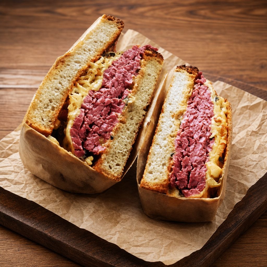 Corned Beef Sandwich.