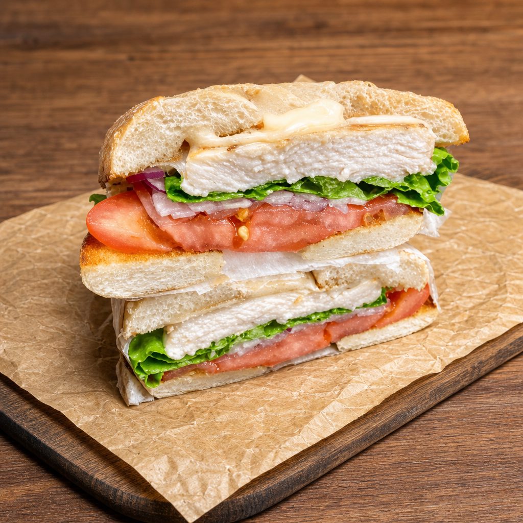 Grilled Chicken Sandwich.