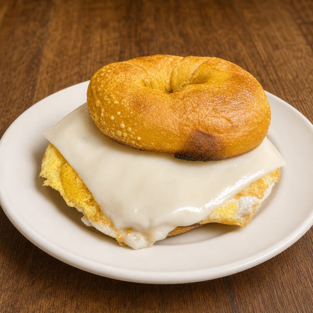 Egg & Cheese Sandwich.