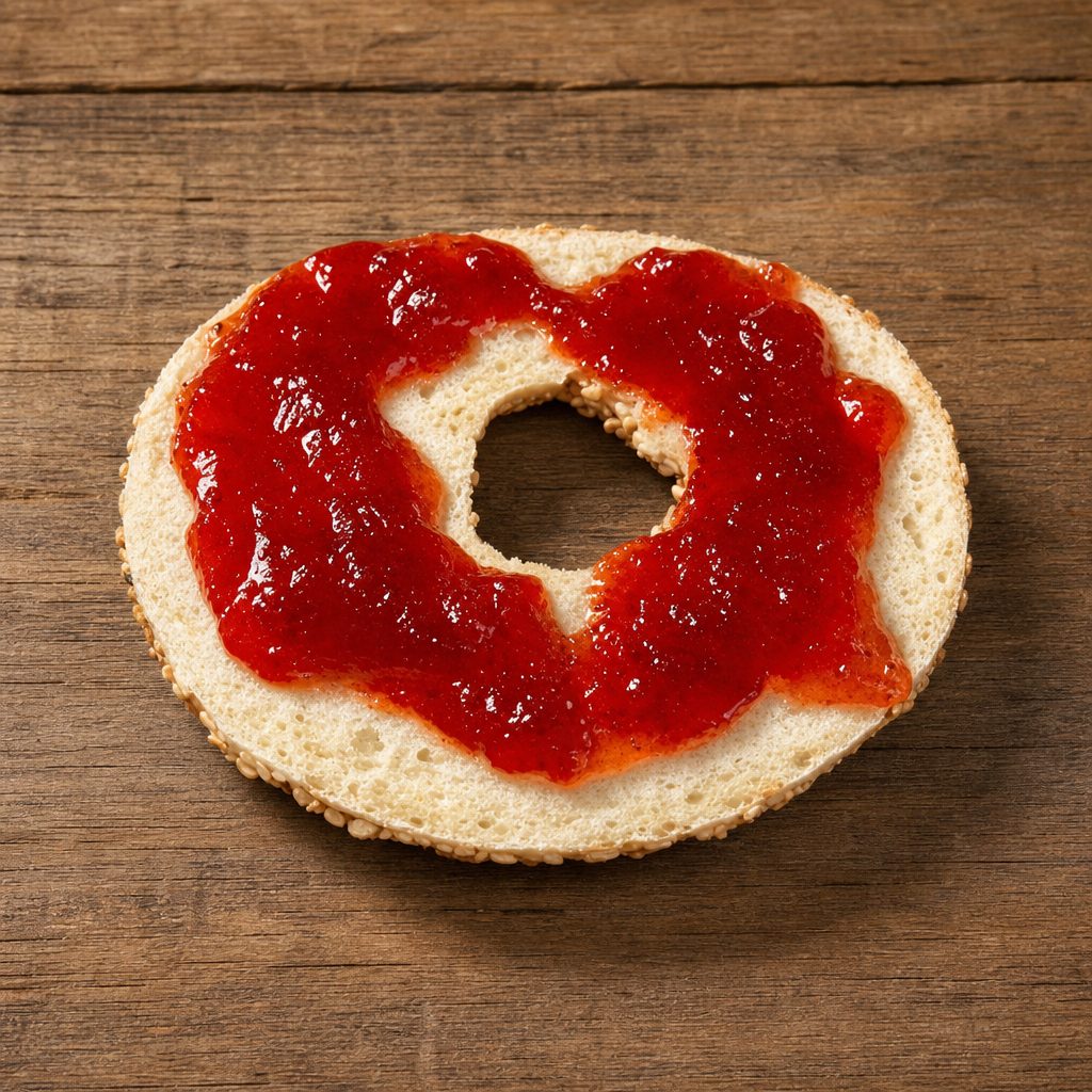 Bagel with Jelly.