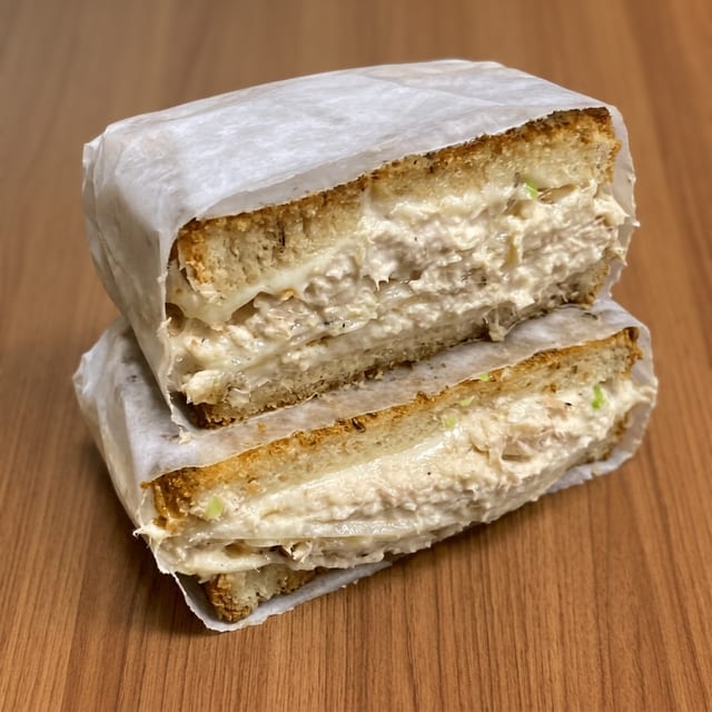 Tuna Melt Sandwich.