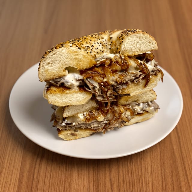 Hot Roast Beef Sandwich.