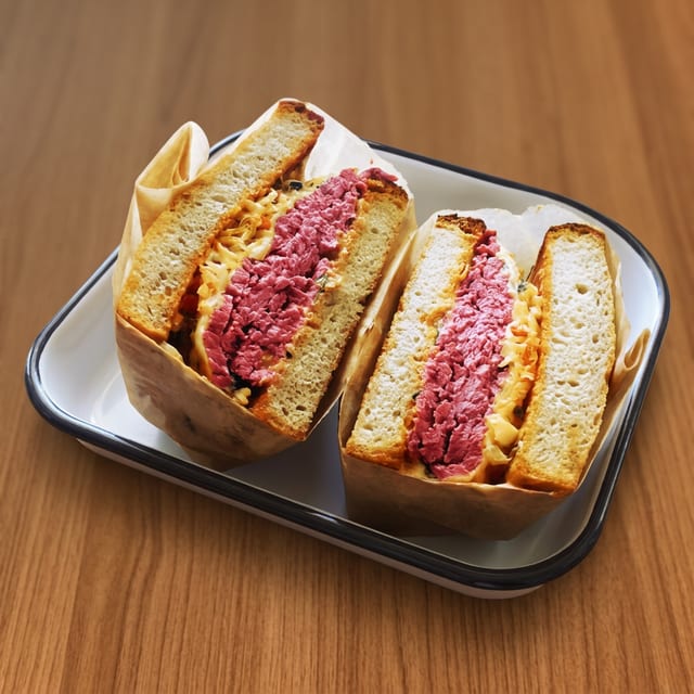 Corned Beef Sandwich.