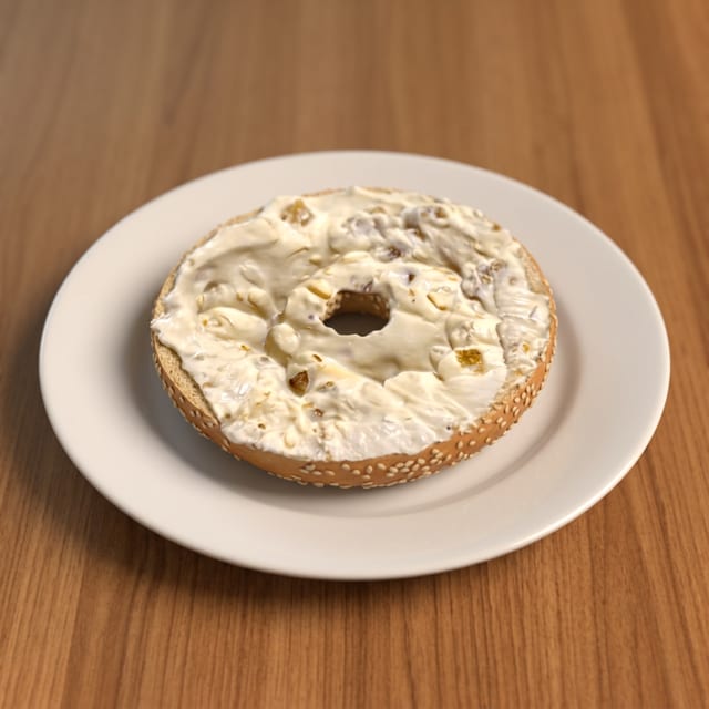 Bagel with Cream Cheese.