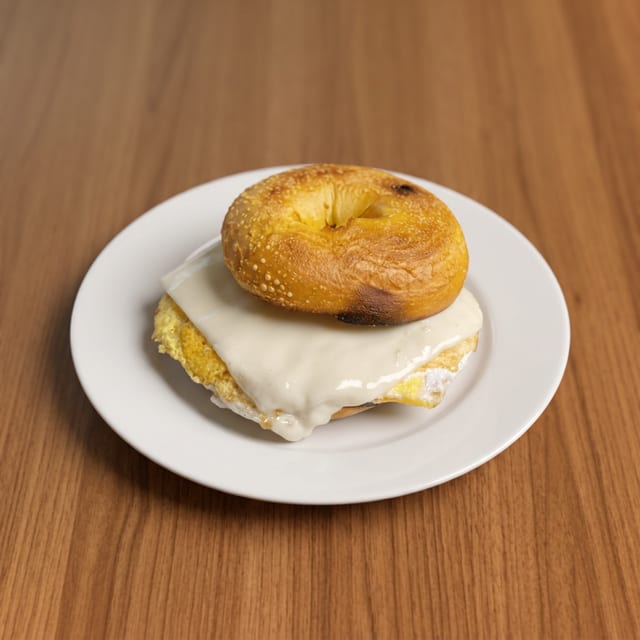 Egg & Cheese Sandwich.