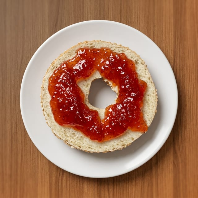 Bagel with Jelly.