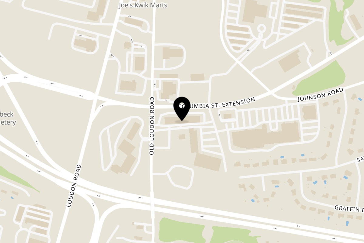 Map showing the location of Latham Bagel Shop on 638 Columbia St Ext in Latham